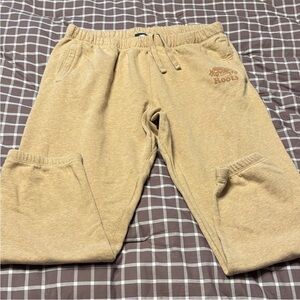 ⛱️🔥Roots - Tan Drawstring Sweatpants - XL